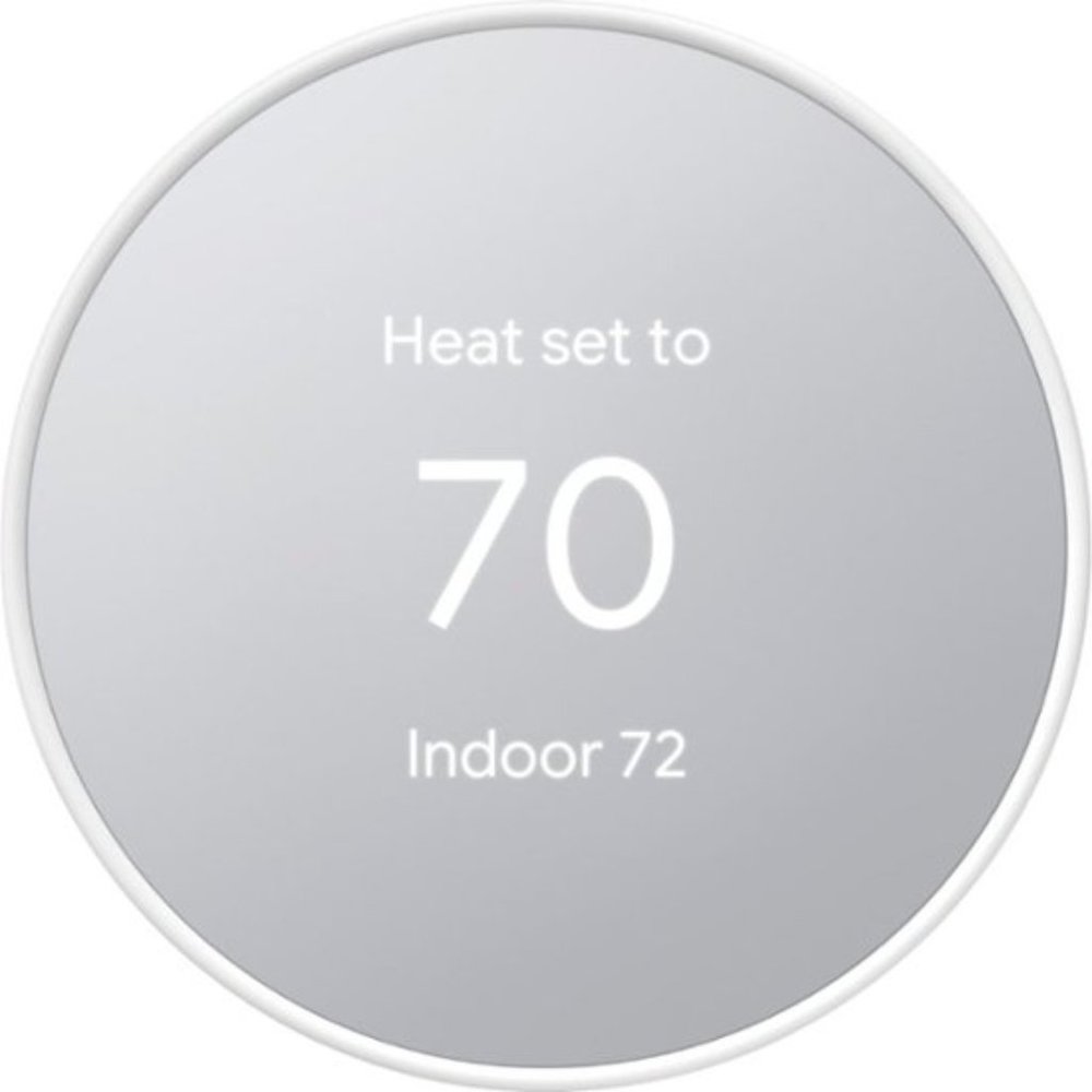 Google Nest Thermostat - Snow color
